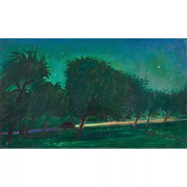 "Nächtliche Strasse"