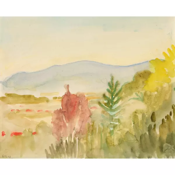Bunte Landschaft