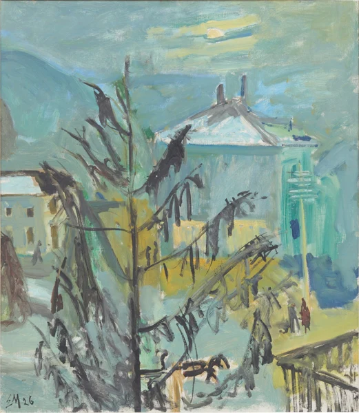 Ernst Morgenthaler — Mondnacht (Burgdorf), 1926