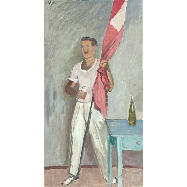 Ernst Morgenthaler — DER FAHNENTRÄGER, 1934 THE STANDARD BEARER, 1934