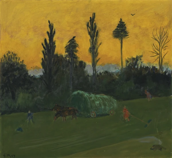 Ernst Morgenthaler — Heuernte, 1953