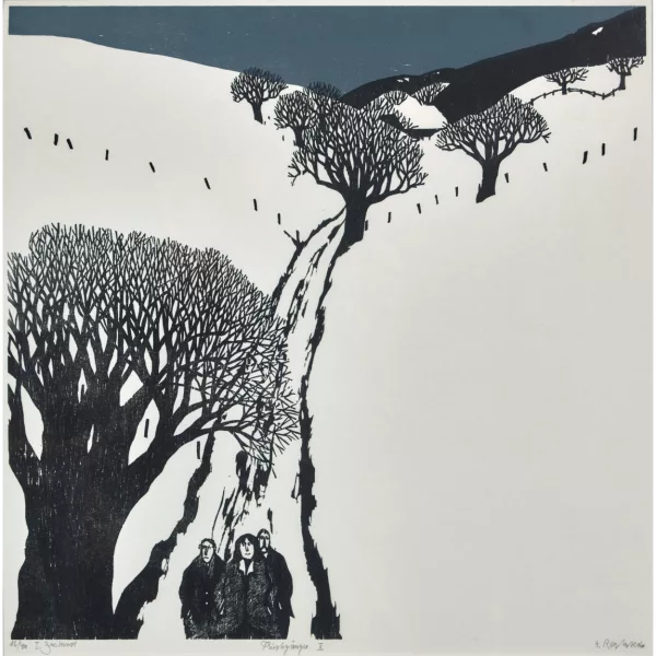Ernst Ramseier — "Fussgänger II".