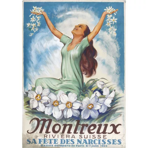 Ernst Ruprecht — "Montreux Riviera Suisse".