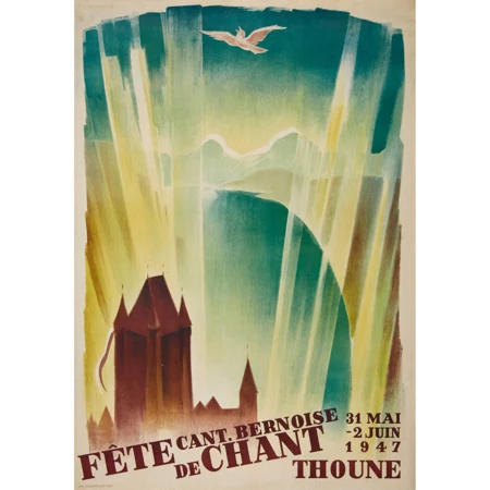 "Fête Cant. Bernoise de Chant Thoune 1947"