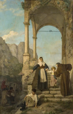 Abend im Tessin, 1869