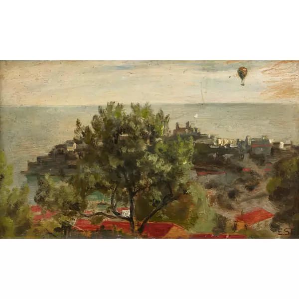 "Von dem Berg über Monaco"