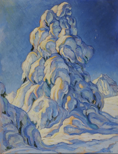 Ernst Thommen — Schneelandschaft