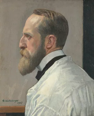 Ernst Würtenberger — Selbstbildnis, 1907