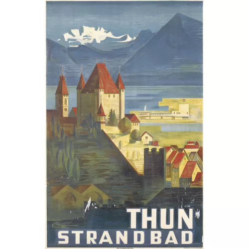 Etienne Clare — "Thun Strandbad".