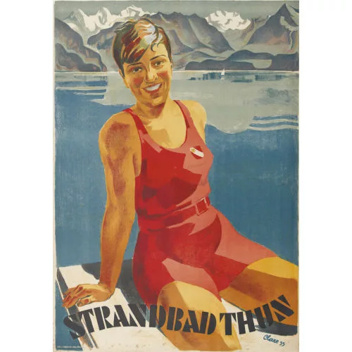 Etienne Clare — "Strandbad Thun".