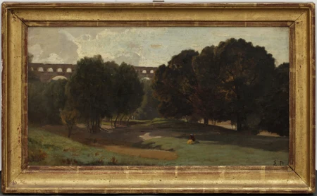 Paysage de campagne animé