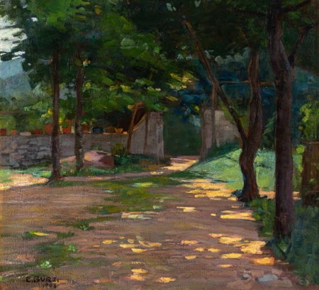 Strasse mit Sonnenflecken, 1903