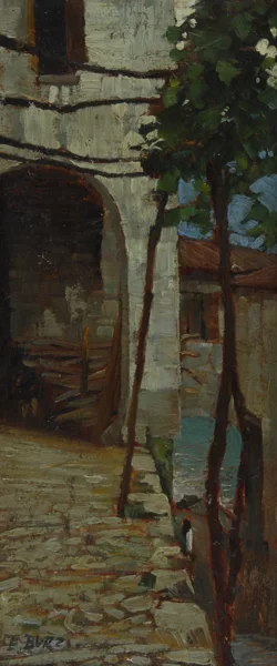 Ettore Burzi — Gandria sul Lago di Lugano