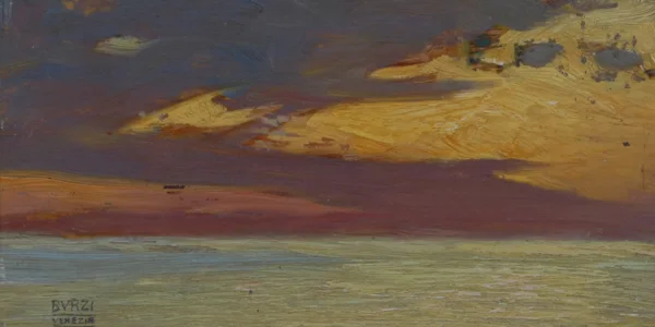 Ettore Burzi — Venezia, vista mare