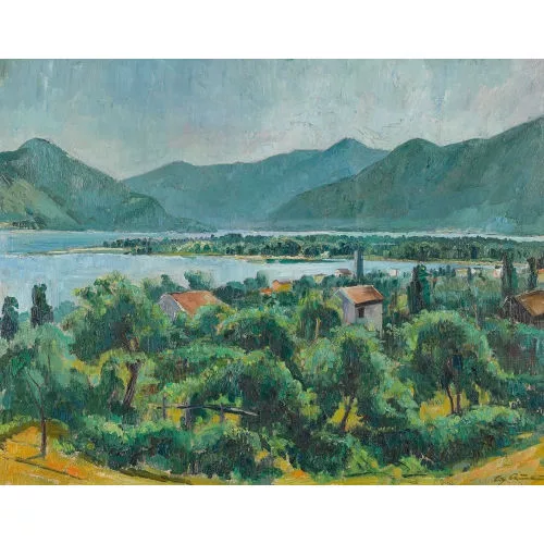 Eugen Ammann — Sonniges Maggia-Delta.