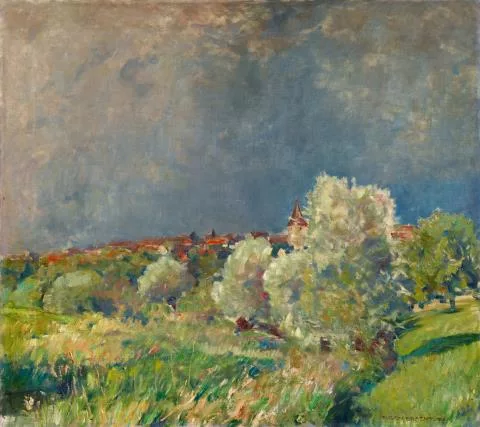 Eugen Bracht — Nach dem Regenschauer