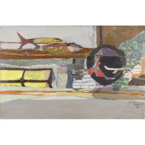 Eugen Früh — "Küchentüre".