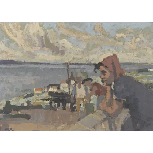 Eugen Früh — "Abend im Lavaux".