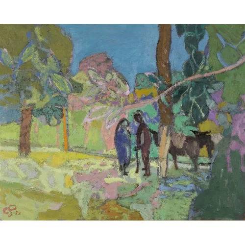 Eugen Früh — "Südliche Landschaft".