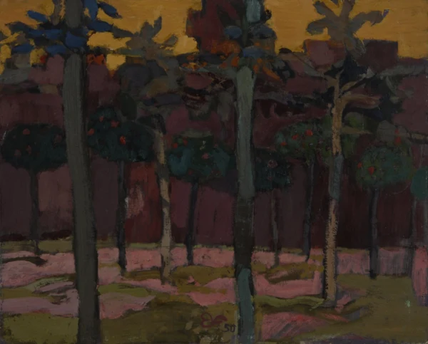 Eugen Früh — Patio, 1950