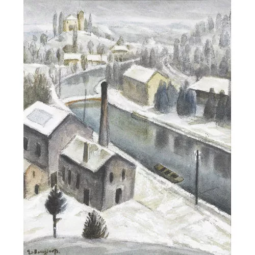 Eugen Henziross — "Am Kanal".