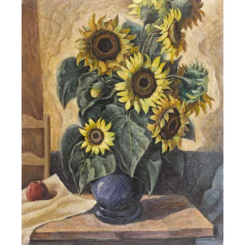 Eugen Henziross — "Sonnenblumen".