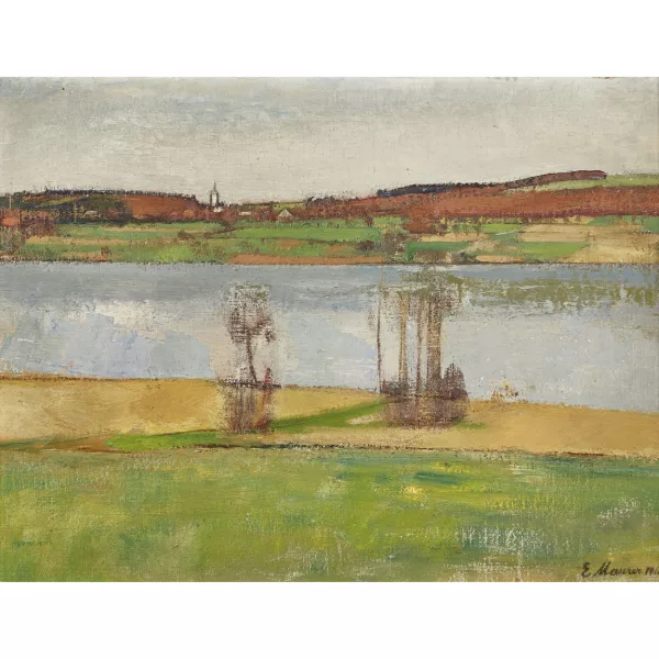 Eugen Maurer — "Blick von Beinwil über den See".