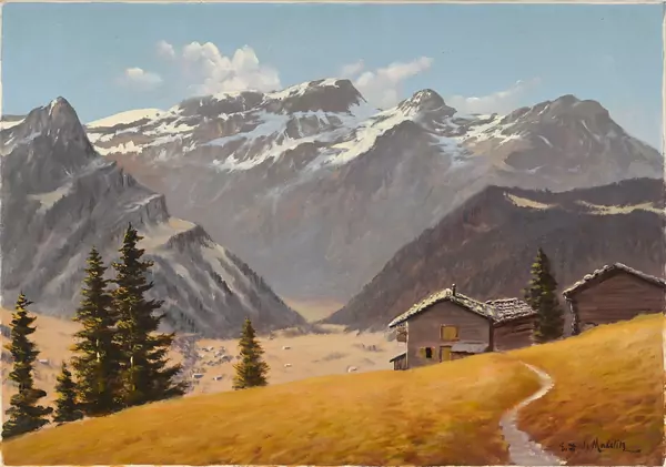 Diablerets pris en montant ver le Col du Pillon
