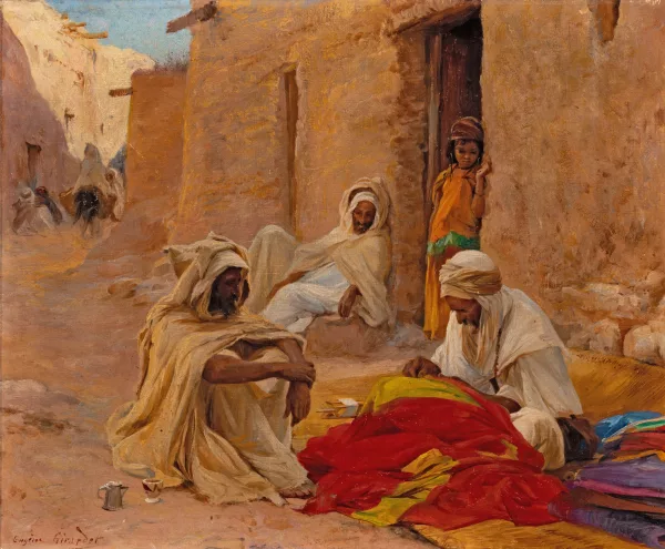 Eugène Girardet — Bei der Reparatur