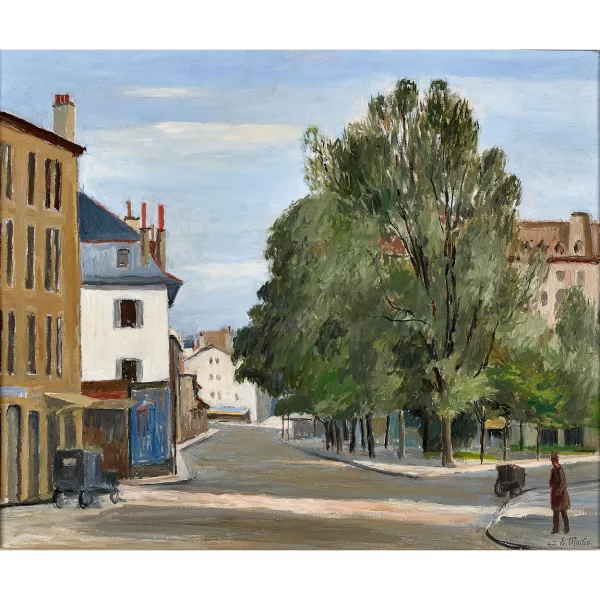 Eugène Martin — "Place Jargonnant".
