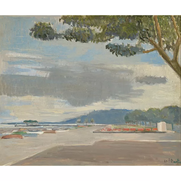 Eugène Martin — "Quai Gustave Ador".