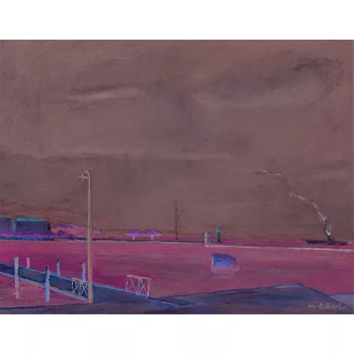 Eugène Martin — "La Rade de Genève".
