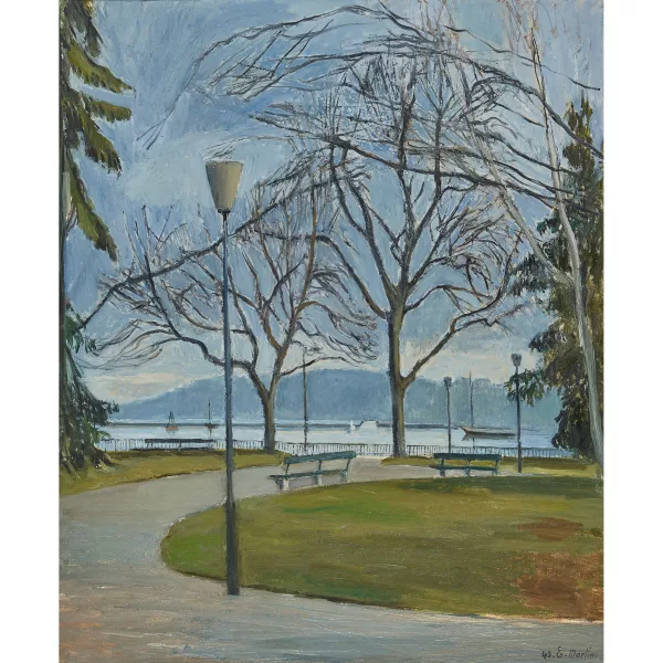 Eugène Martin — Genfer Promenade.