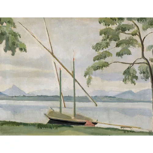 Eugène Martin — Au bord du lac.