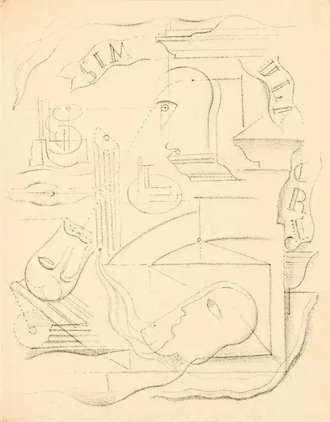 Eugène Martin — ANDRÉ MASSON Balagny 1896–1987 Paris Michel Leiris et André Masson. — Galerie Kornfeld