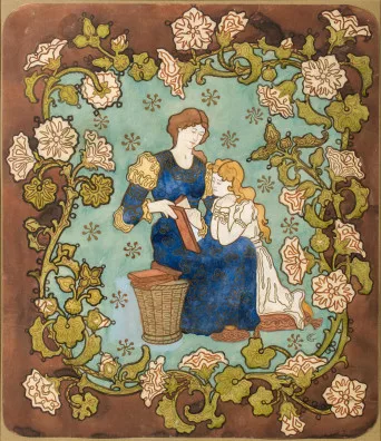 Eugène Grasset — L'éducation