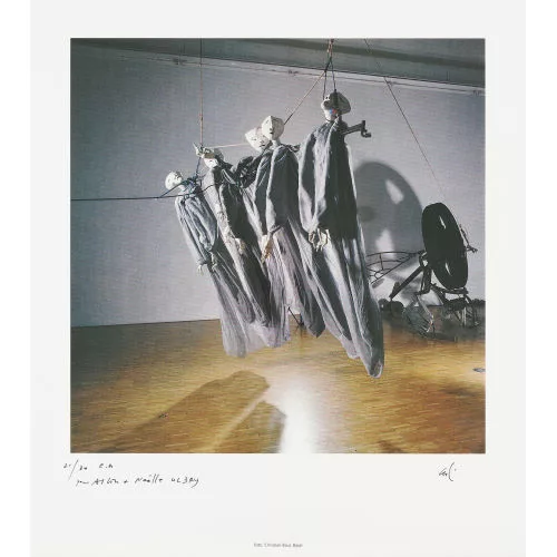 Eva Aeppli — "Gehängte".