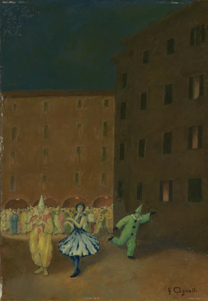 Fausto Agnelli — CARNEVALE (PIAZZA REFORMA, LUGANO)CARNIVAL (REFORMA SQUARE, LUGANO)