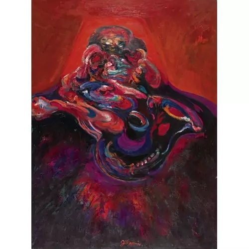 "Saxophoniste mélancolique"
