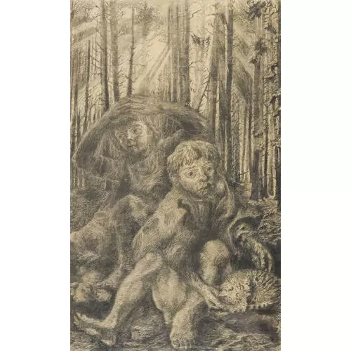Kinder im Wald