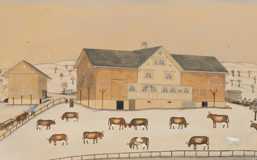 Felix Brander — Toggenburger Bauernhof, 1899