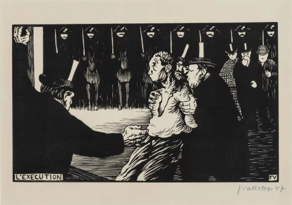 Félix Vallotton — "L'exécution"