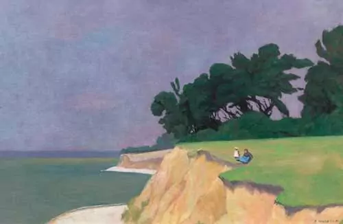 FÉLIX VALLOTTON — Falaise à Vasouy. 1910. — Koller Auktionen