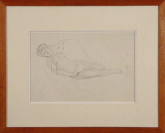 Félix Vallotton — Femme nue allongée