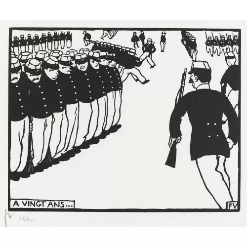 Félix Vallotton — "A vingt ans...".
