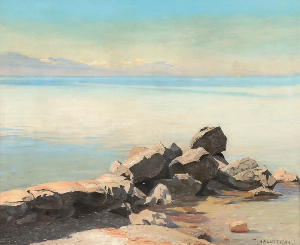 Félix Vallotton — Bords du Léman, ca. 1892