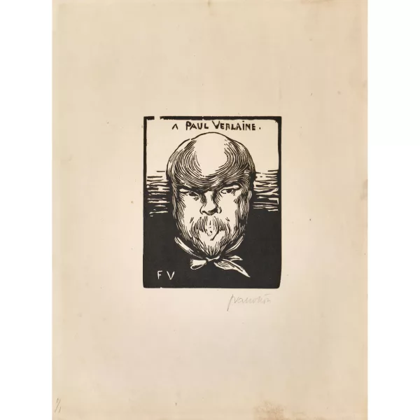 Félix Vallotton — "A Paul Verlaine".