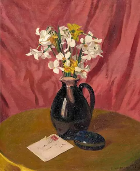 FÉLIX VALLOTTON — Daffodils. 1915. — Koller Auktionen