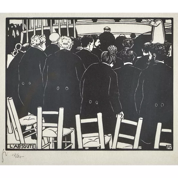 Félix Vallotton — "L'Absoute".