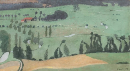 Paysage à Arques-la-Bataille, 1903